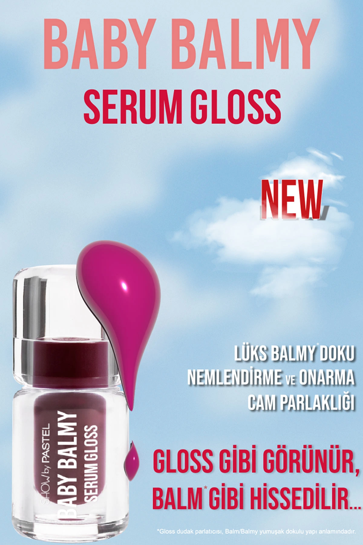 Show By Pastel Baby Balmy Serum Gloss No:38 - Dudak Parlatıcısı ve Dudak Bakımı 398007