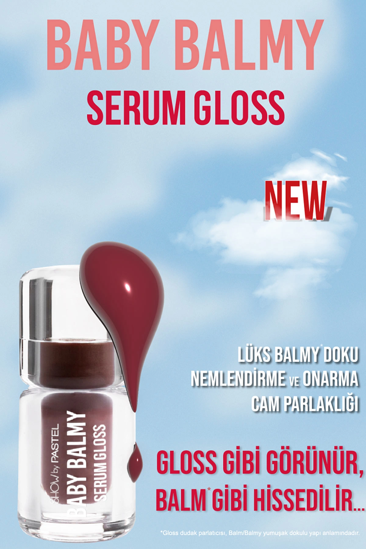 Show By Pastel Baby Balmy Serum Gloss No:39 - Dudak Parlatıcısı ve Dudak Bakımı 398008