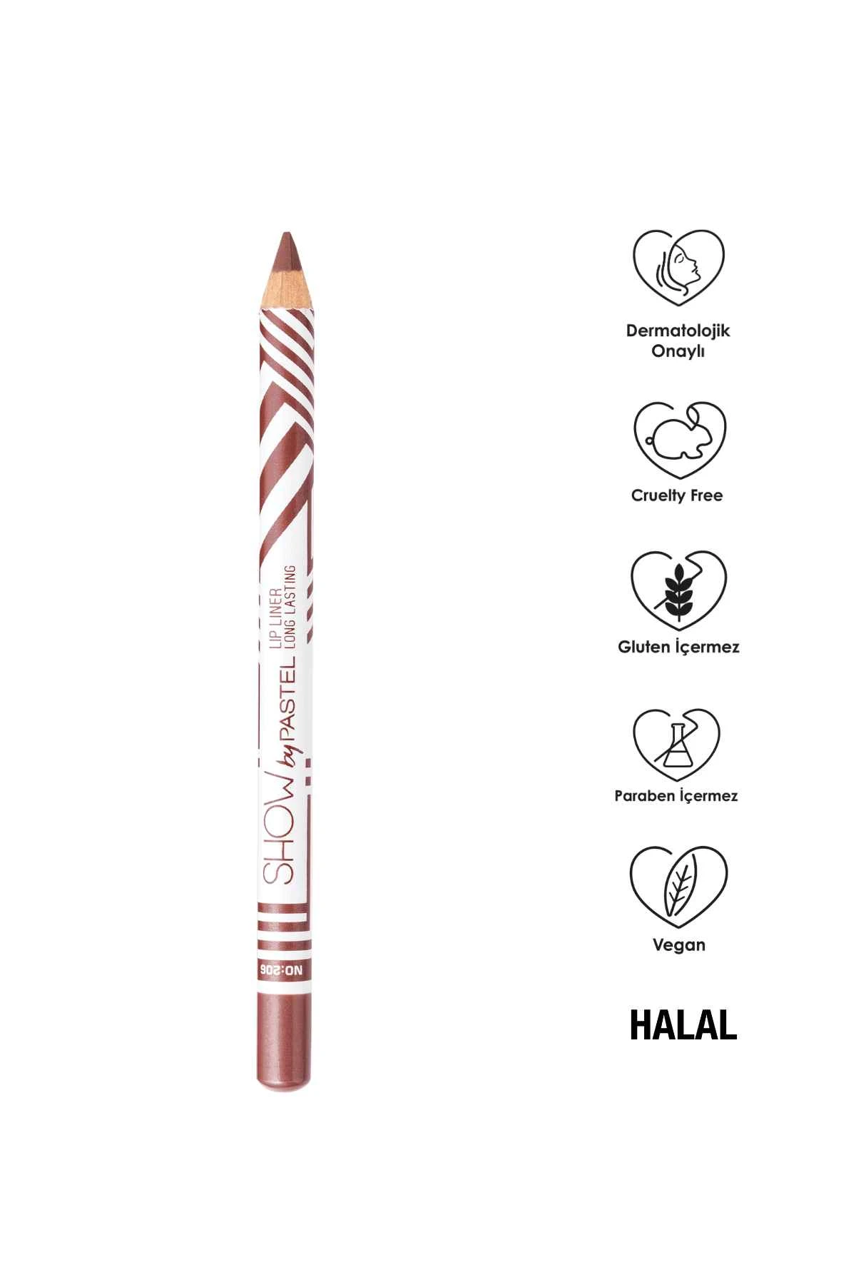 Show By Pastel Lip Liner - Dudak Kalemi 206 248505