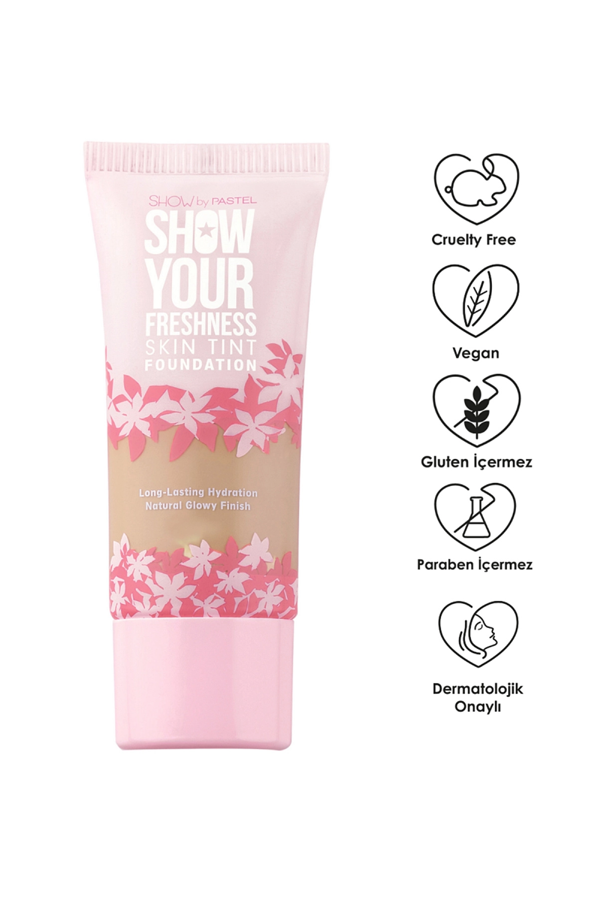 Show By Pastel Show Your Freshness Skin Tint Foundation - Fondöten 504 Tan 286225