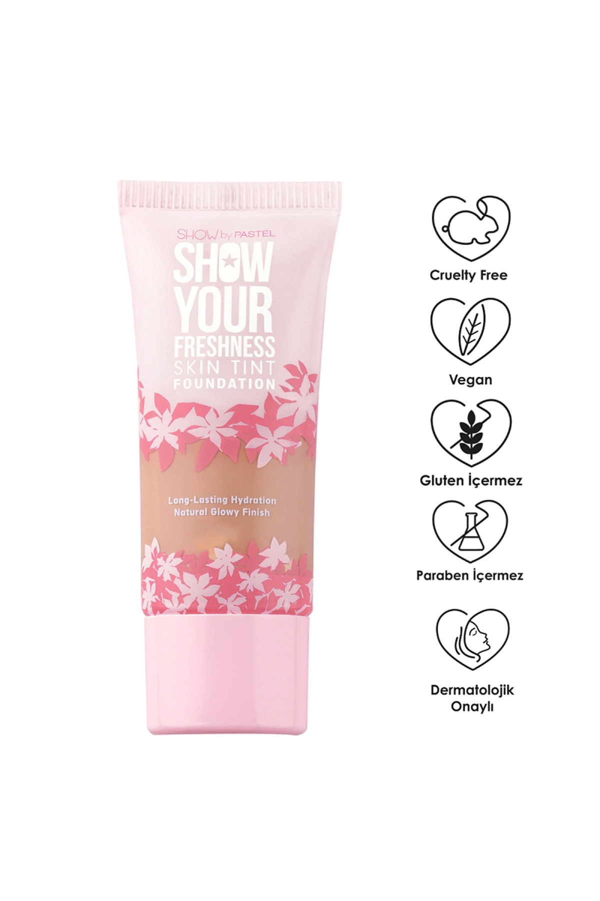 Show By Pastel Show Your Freshness Skin Tint Foundation - Fondöten 505 Caramel 286227