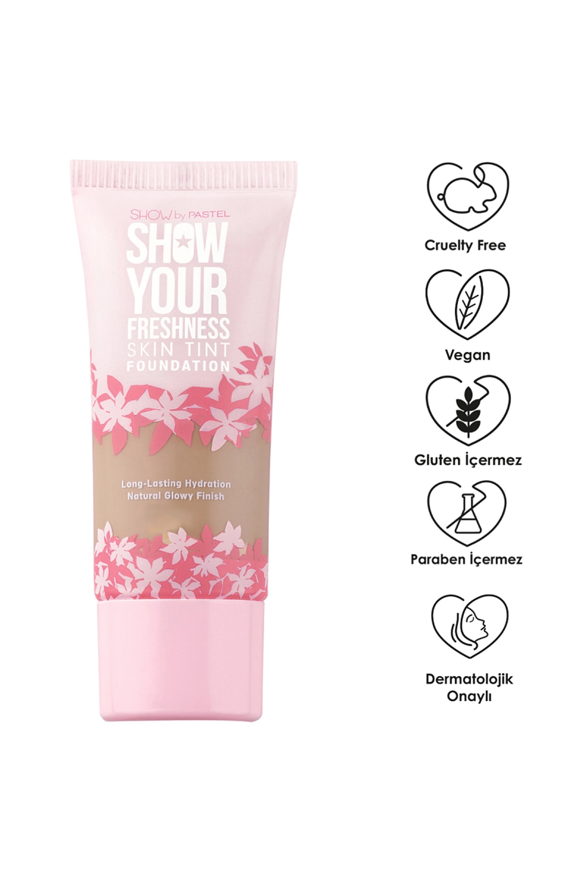 Show By Pastel Show Your Freshness Skin Tint Foundation - Fondöten 506 Radiant Sun 286228