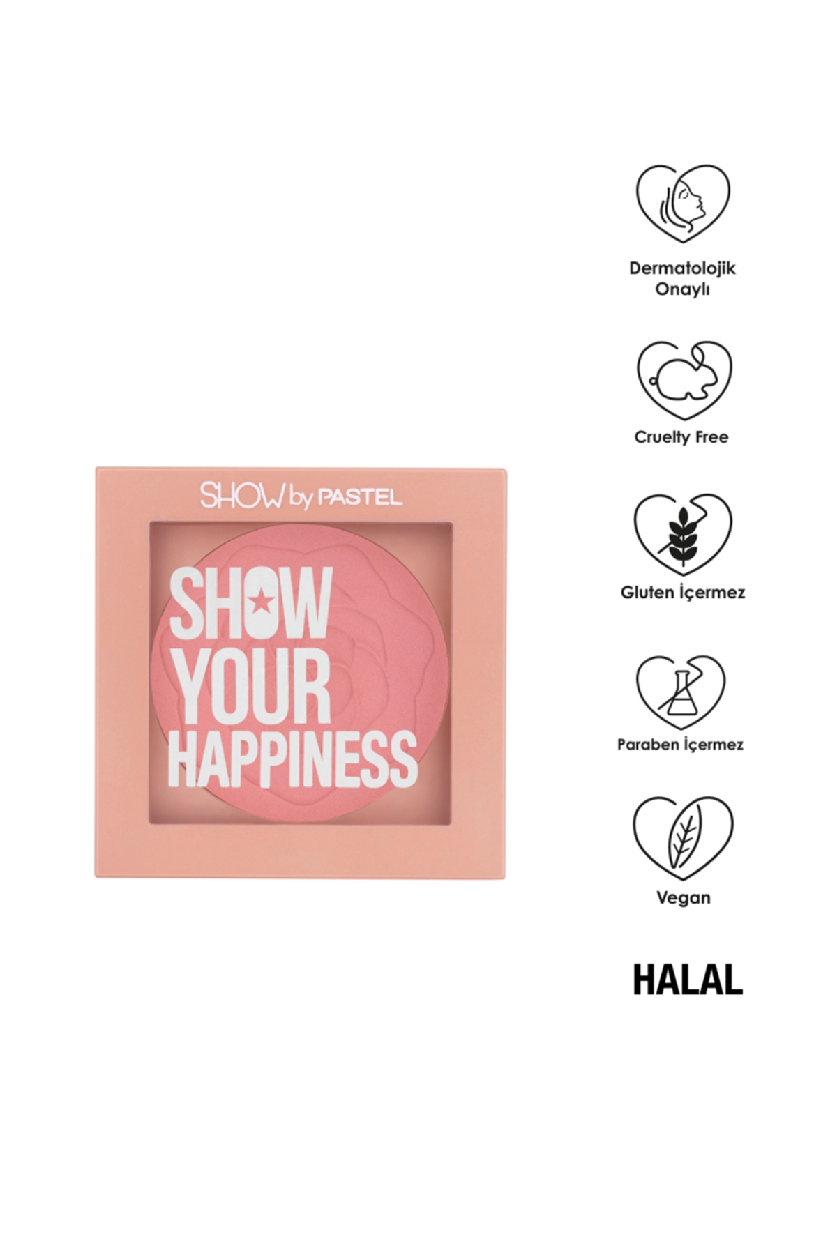Show By Pastel Show Your Happiness Blush -Allık 201  Cute 285605