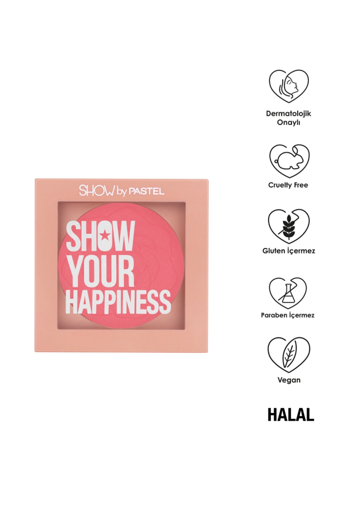 Show By Pastel Show Your Happiness Blush -  Allık 202 Colorful 285854