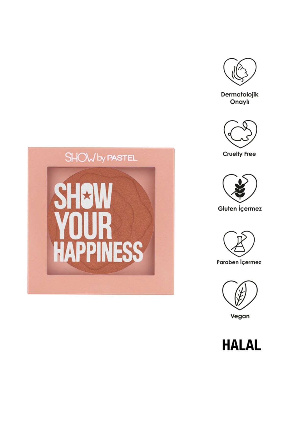 Show By Pastel Show Your Happiness Blush - Allık 204 Polite 285856