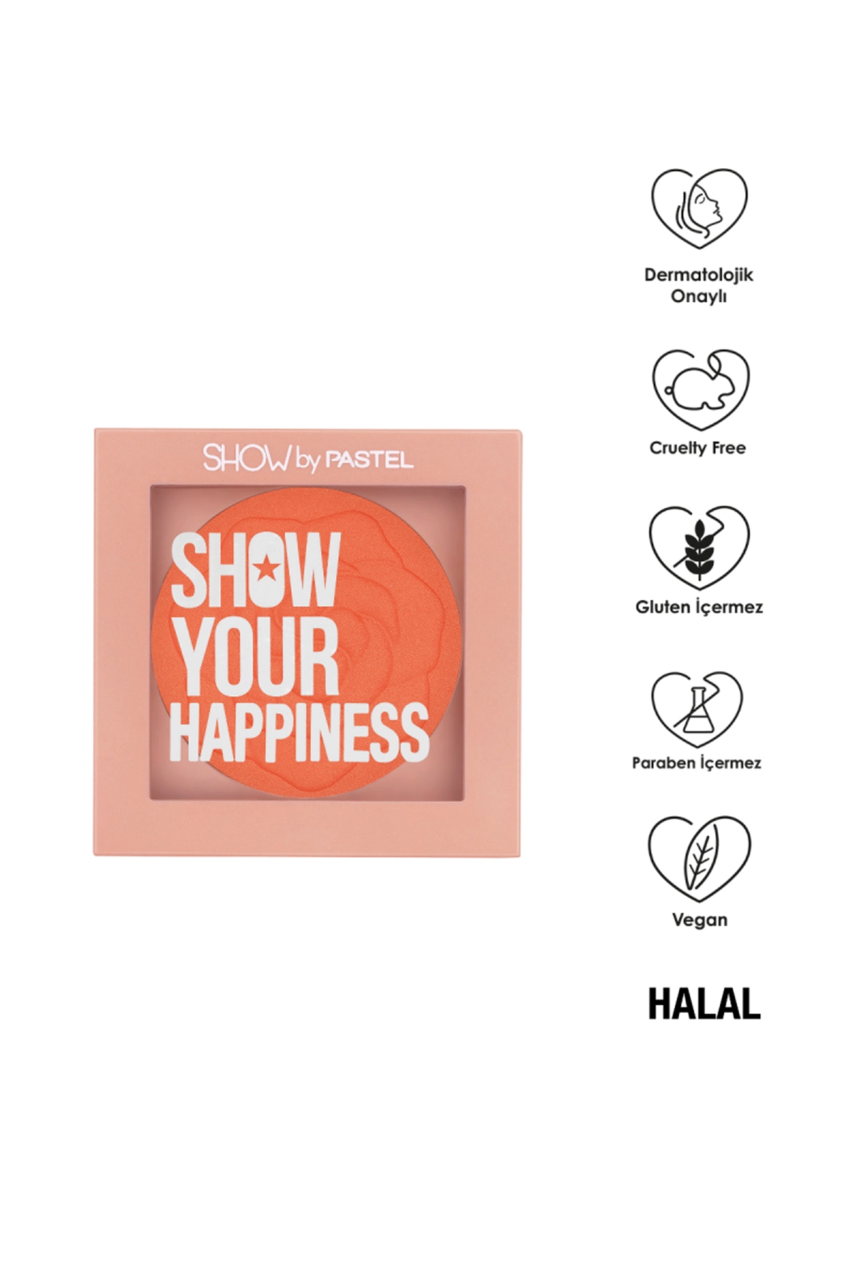 Show By Pastel Show Your Happiness Blush - Allık 206 Brave 285858
