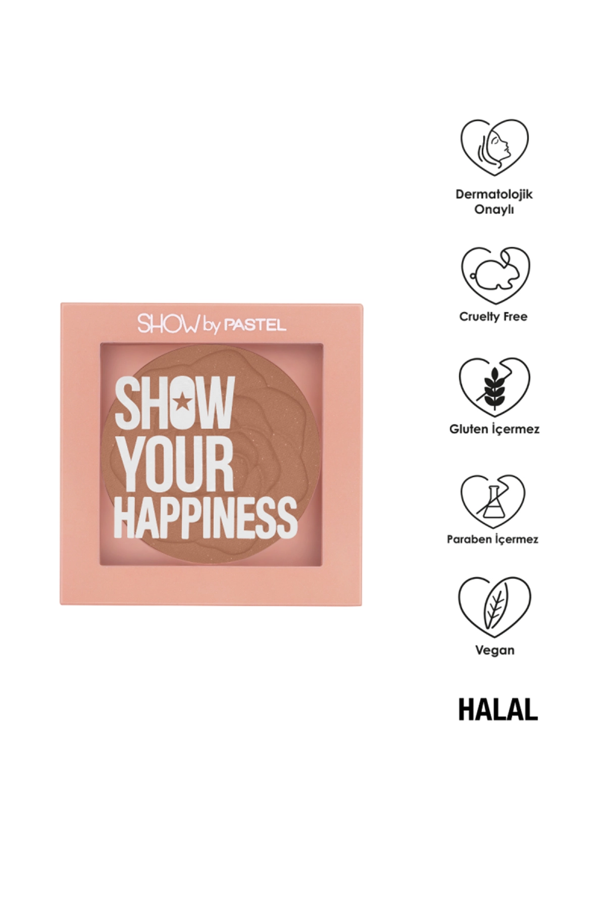 Show By Pastel Show Your Happiness Blush - Allık 208 Cool 285860