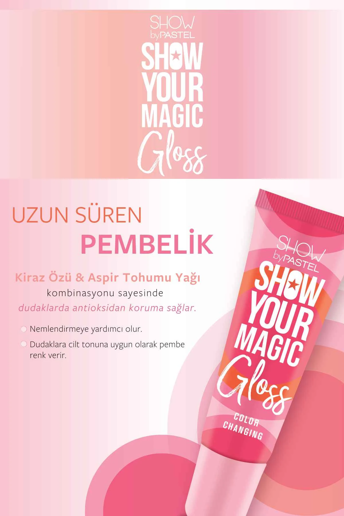 Show by Pastel Show Your Magic Gloss Dudak Parlatıcısı 250943
