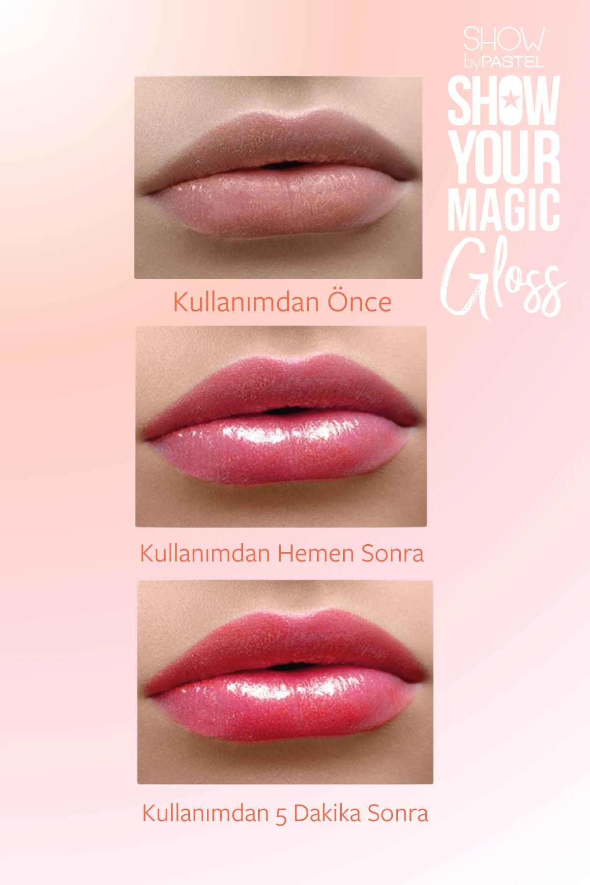 Show by Pastel Show Your Magic Gloss Dudak Parlatıcısı 250943
