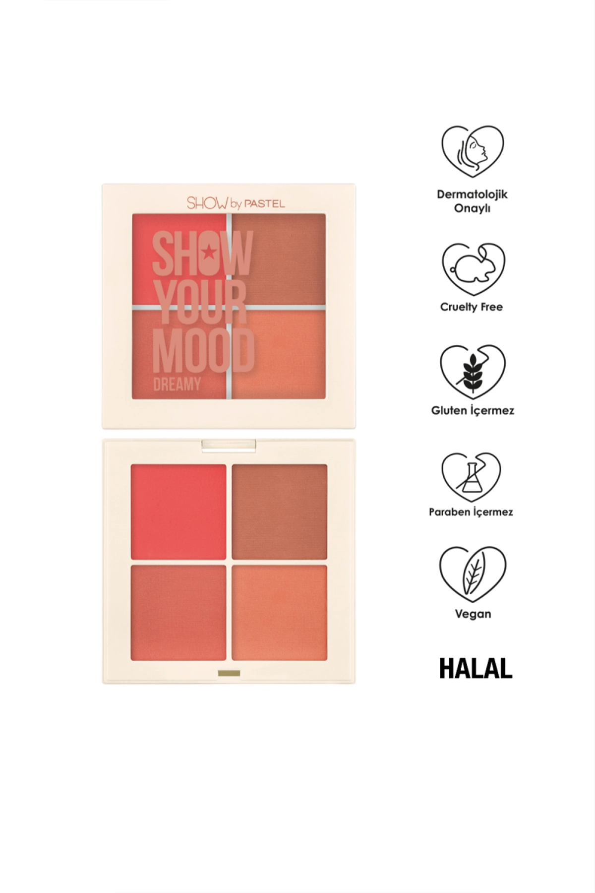 Show By Pastel Show Your Mood Blush Set - Allık Seti 442 Dreamy 286211