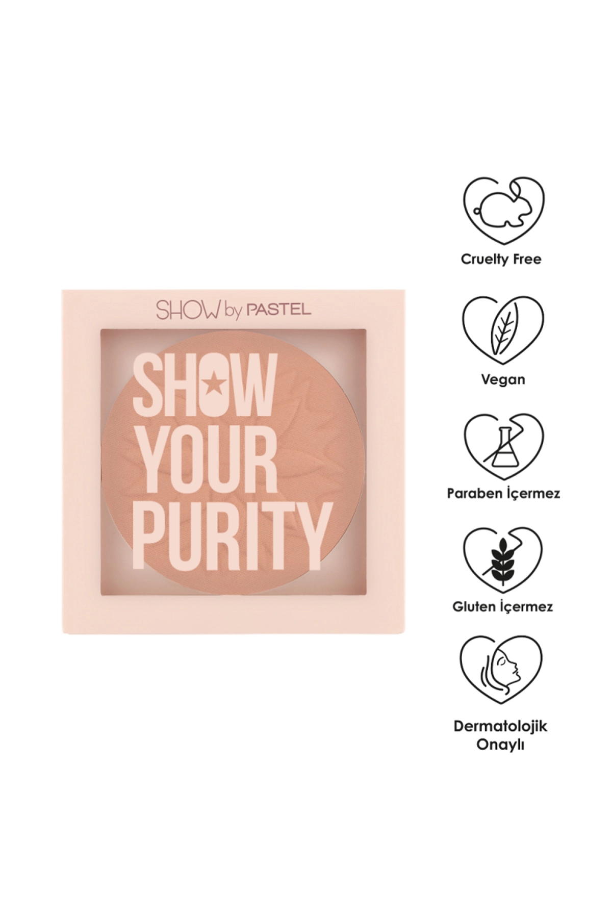 Show By Pastel Show Your Purity Powder - Pudra 103 Medium 286230