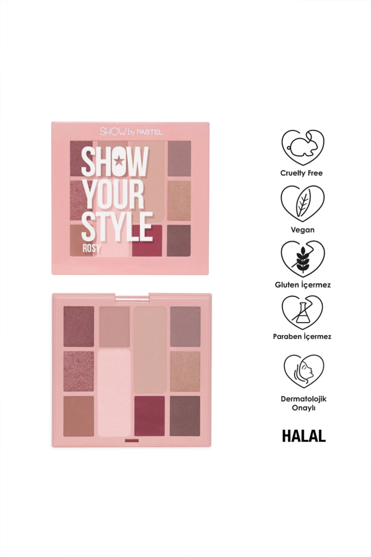 Show By Pastel Show Your Style - Far Paleti 465 Rosy 285884