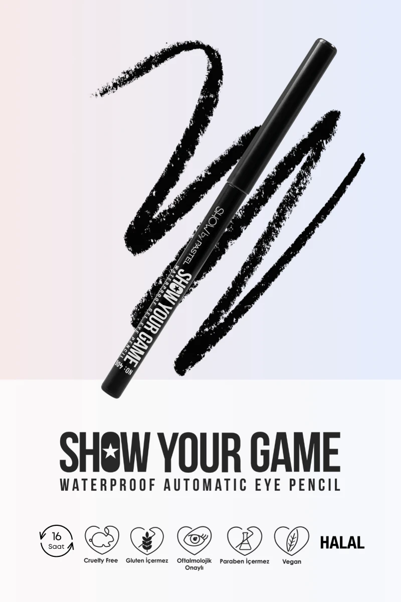 Show by PastelShow Your Game Waterproof Gel Eye Pencil - Jel Göz Kalemi 406 248667