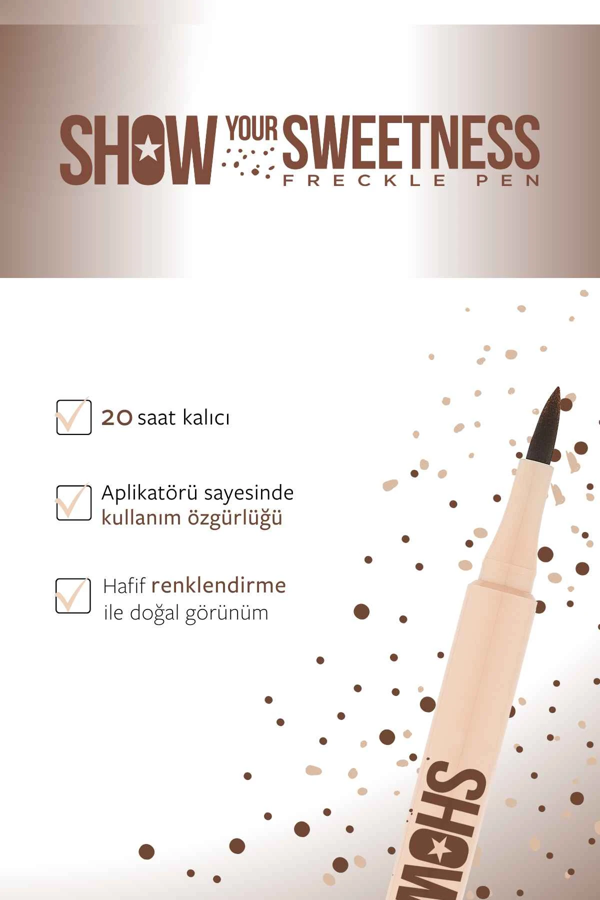 Show by PastelShow Your Sweetness Freckle Pen - Çil Kalemi 248637