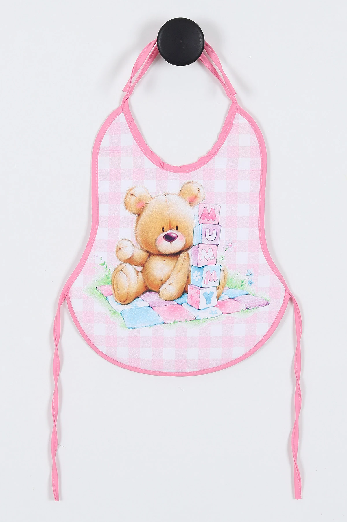 Pembe Sıvı Geçirmez Mama   Önlüğü 335805