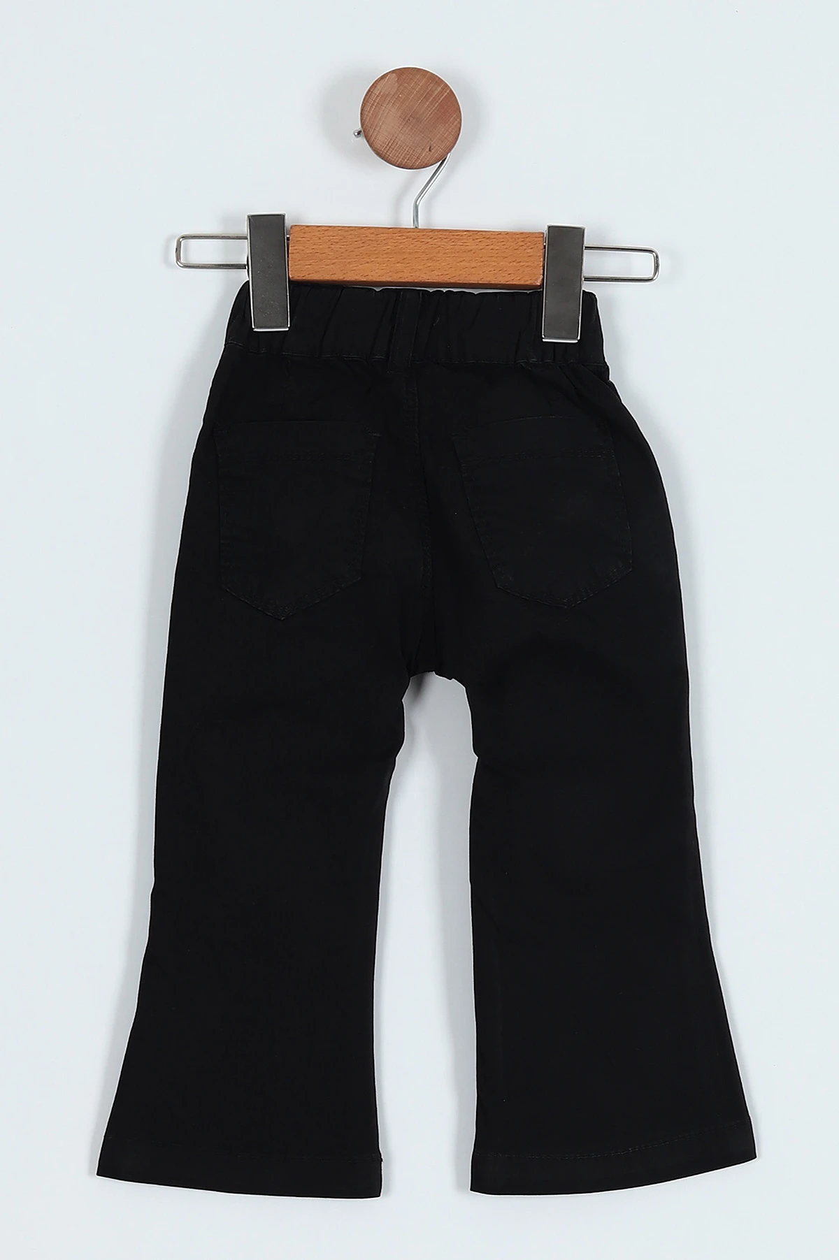 Siyah (1-4 Yaş) Oyuncaklı Kız Çocuk Pantolon 232459