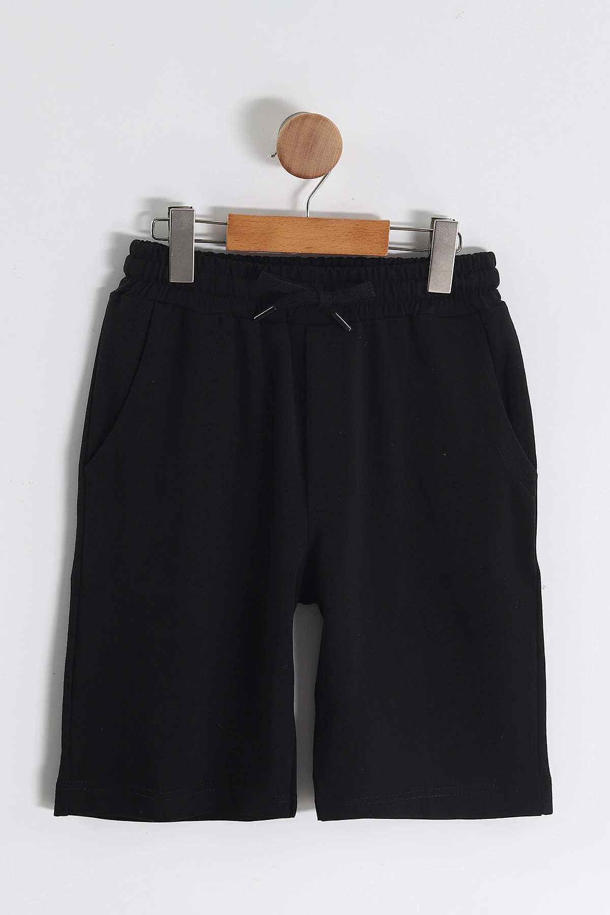 Siyah (10-14 Yaş)Casa Blance  Baskılı   Tişört ve Şortlu Penye Erkek Çocuk 2'li Takım 457162
