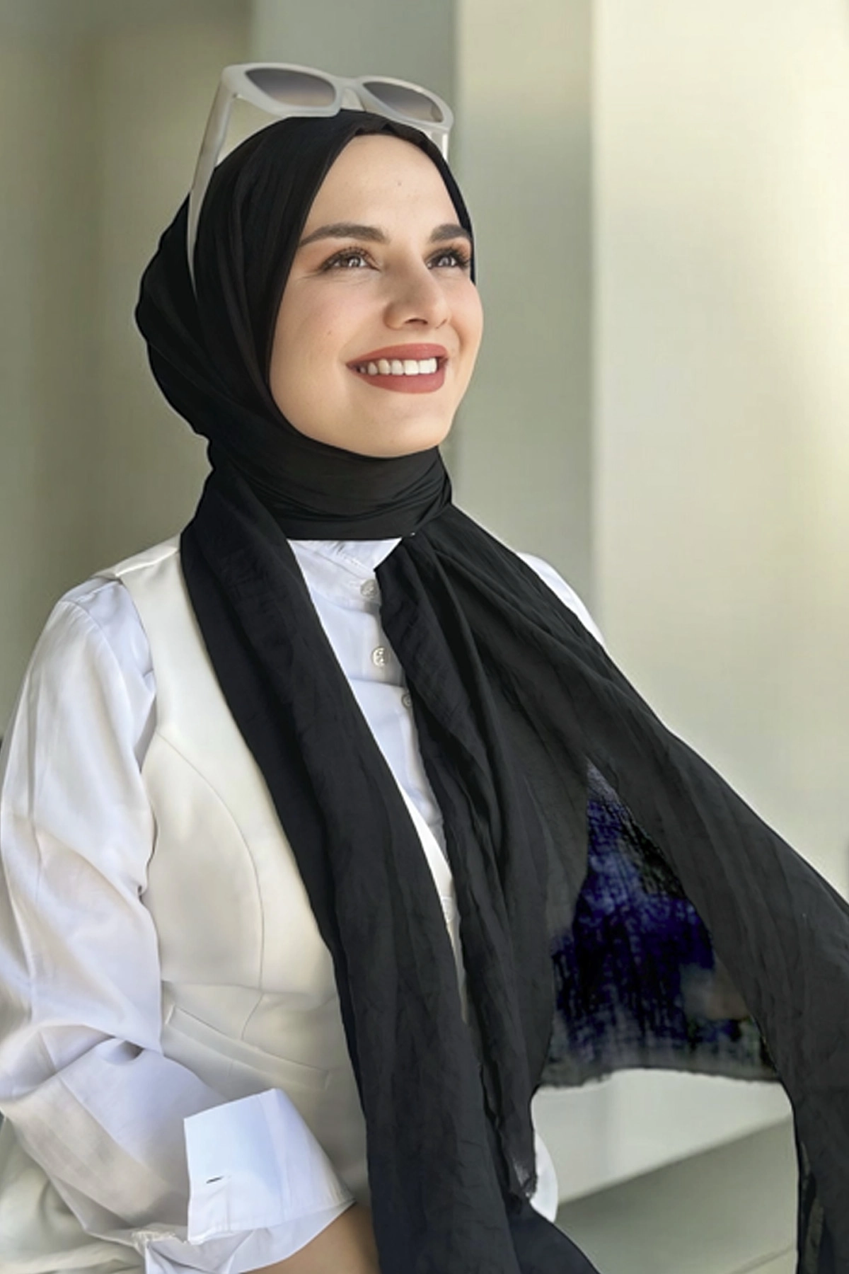 Siyah 100x195 Cm Dubai Şal 381954