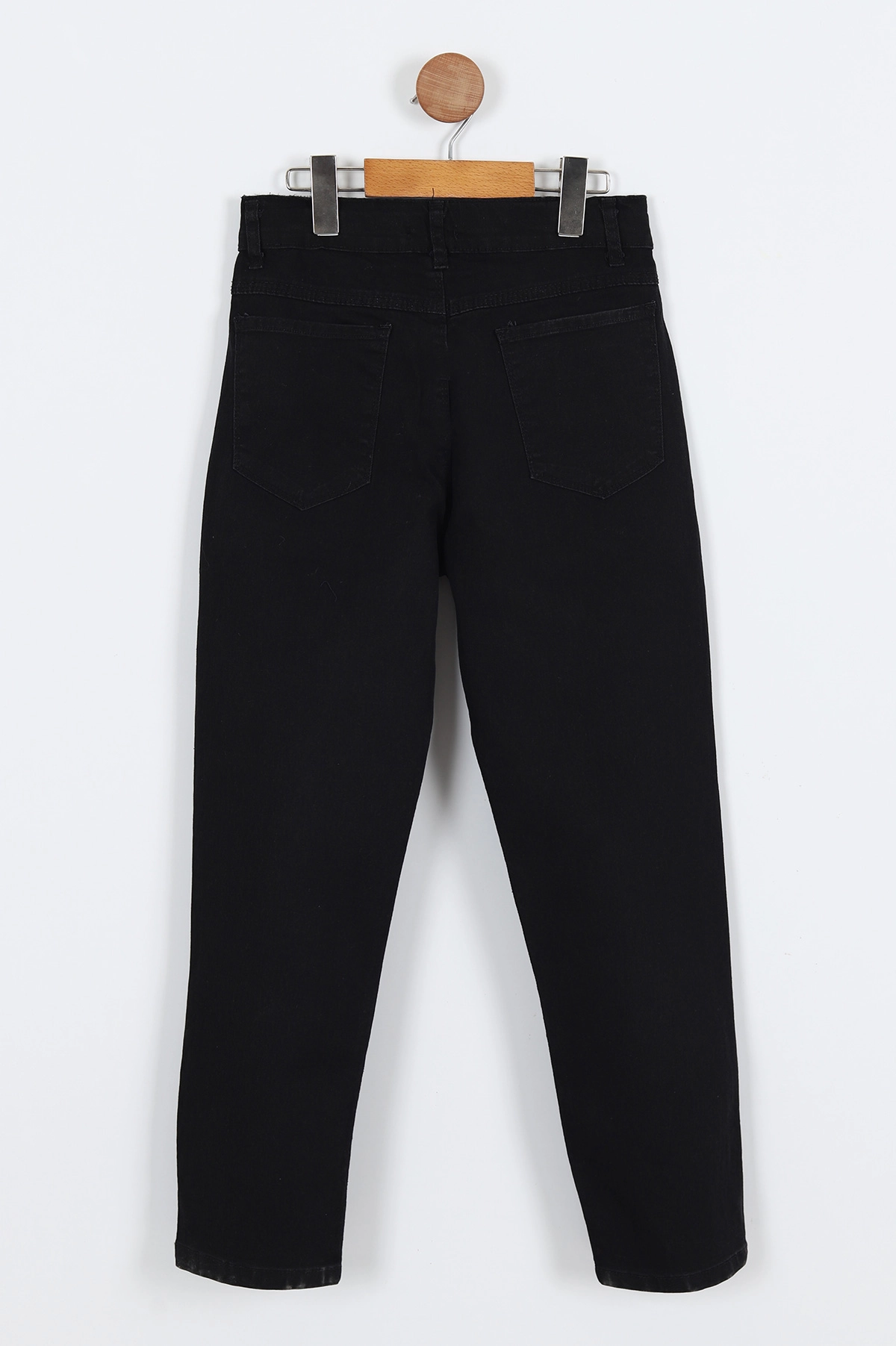 Siyah (11-15 Yaş)Basic Model Erkek Çocuk Kot Pantolon 329830