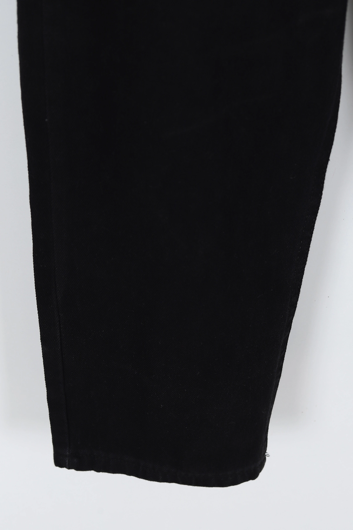 Siyah (11-15 Yaş)Boyfriend Beli Lastikli Kız Çocuk Kot Pantolon 329746