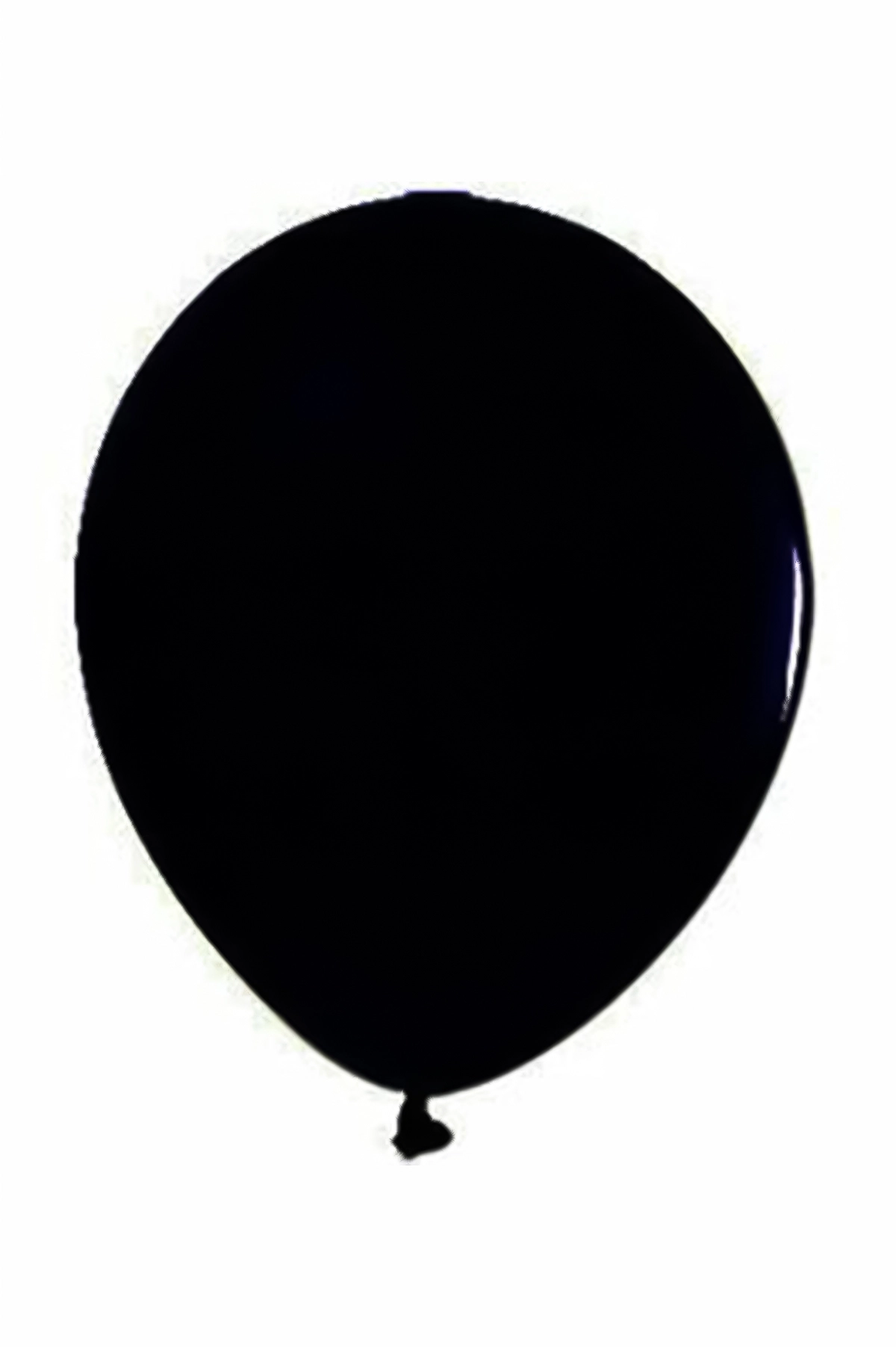 Siyah 12 İnç Pastel Balon 10'lu 451761