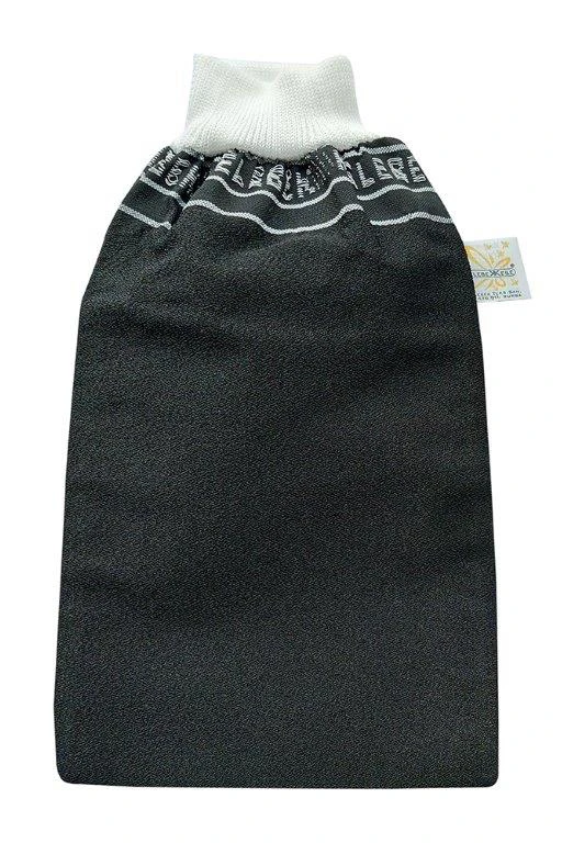 Siyah 163-L Lastikli Osmanlı Kelebek Kese 271455