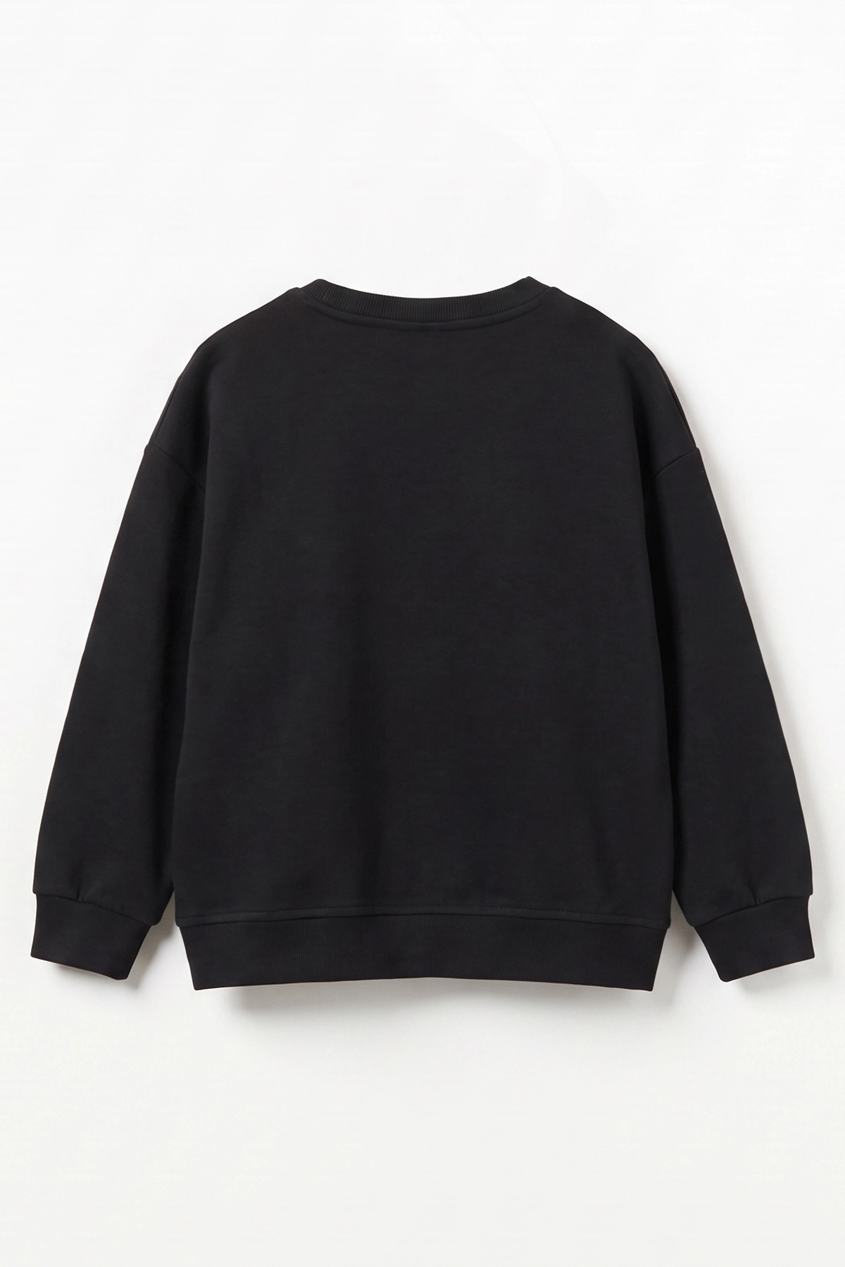 Siyah (3-12 Yaş) Dont Give Baskılı Erkek Çocuk Sweatshirt 479162