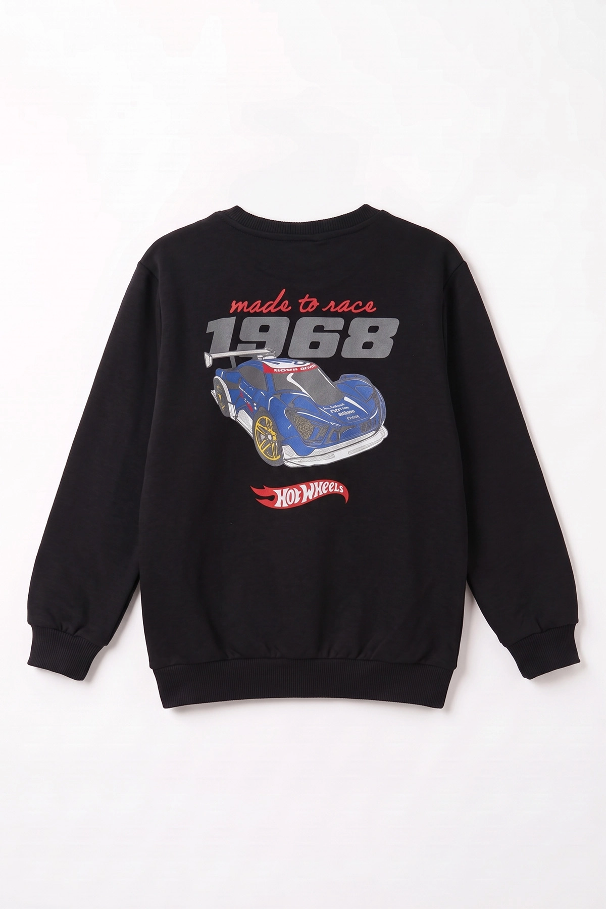 Siyah (4-12 Yaş)Baskılı  2 İp Erkek Çocuk Sweatshirt 493699