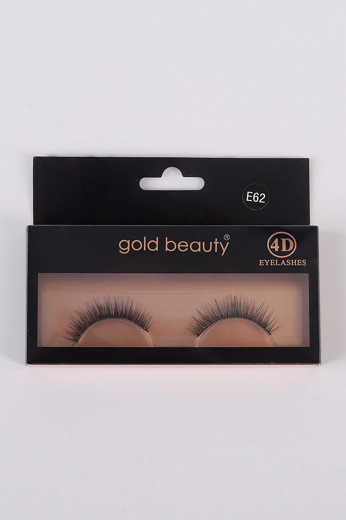 Siyah 4D E62 Eyelashes İpek Takma Kirpik 483513
