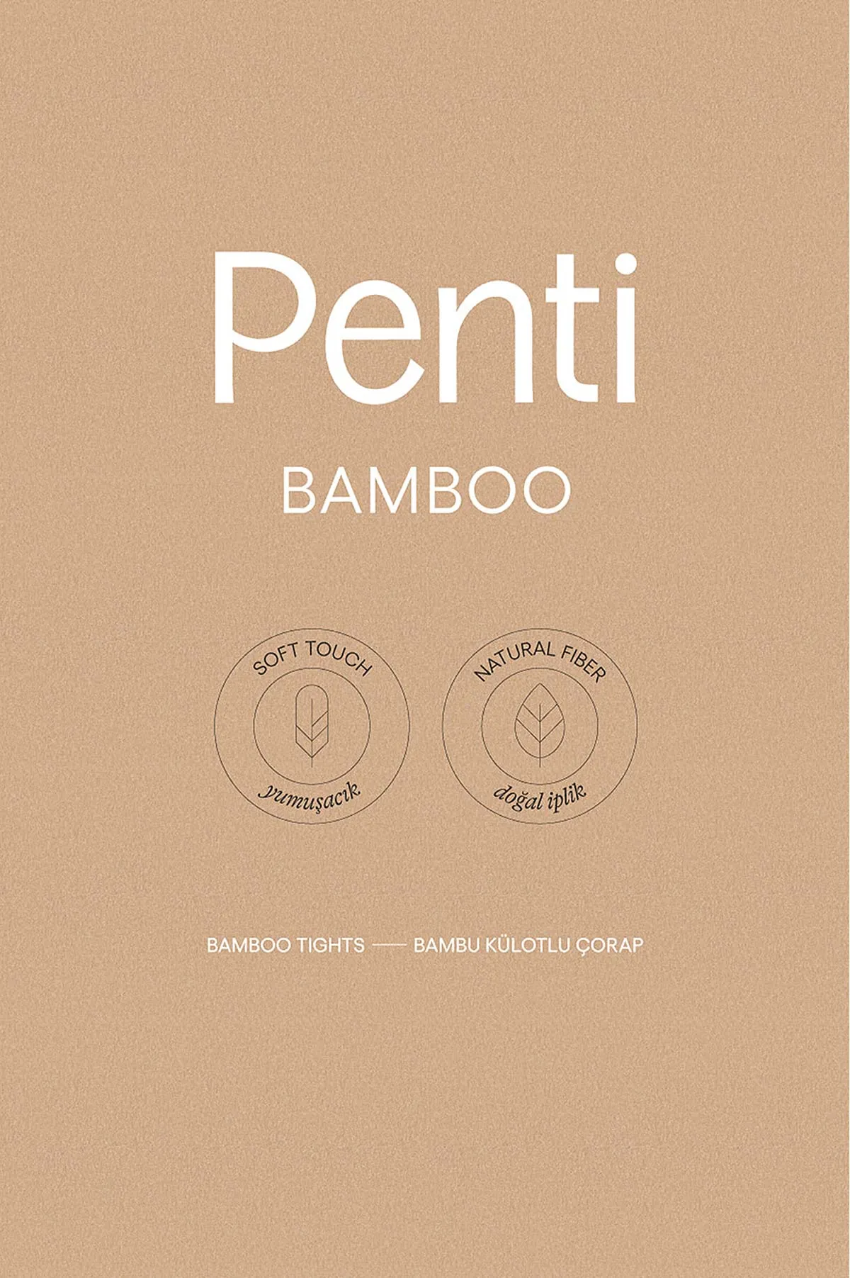 Siyah 500 - Penti Bambu 150 Den Kadın Külotlu Çorap 420952
