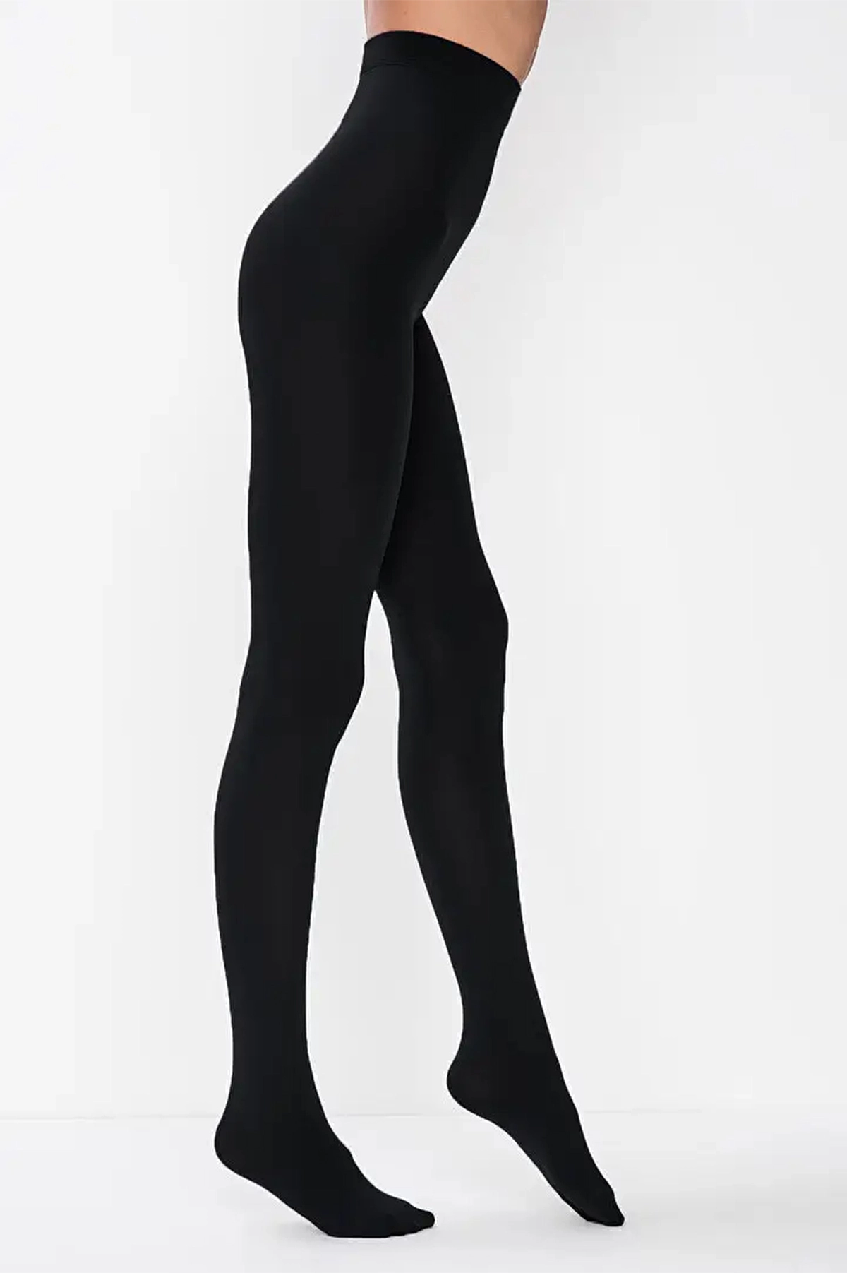 Siyah 500  -  Penti  Thermal Maxi (Büyük Beden) Kadın Külotlu Çorap 420955