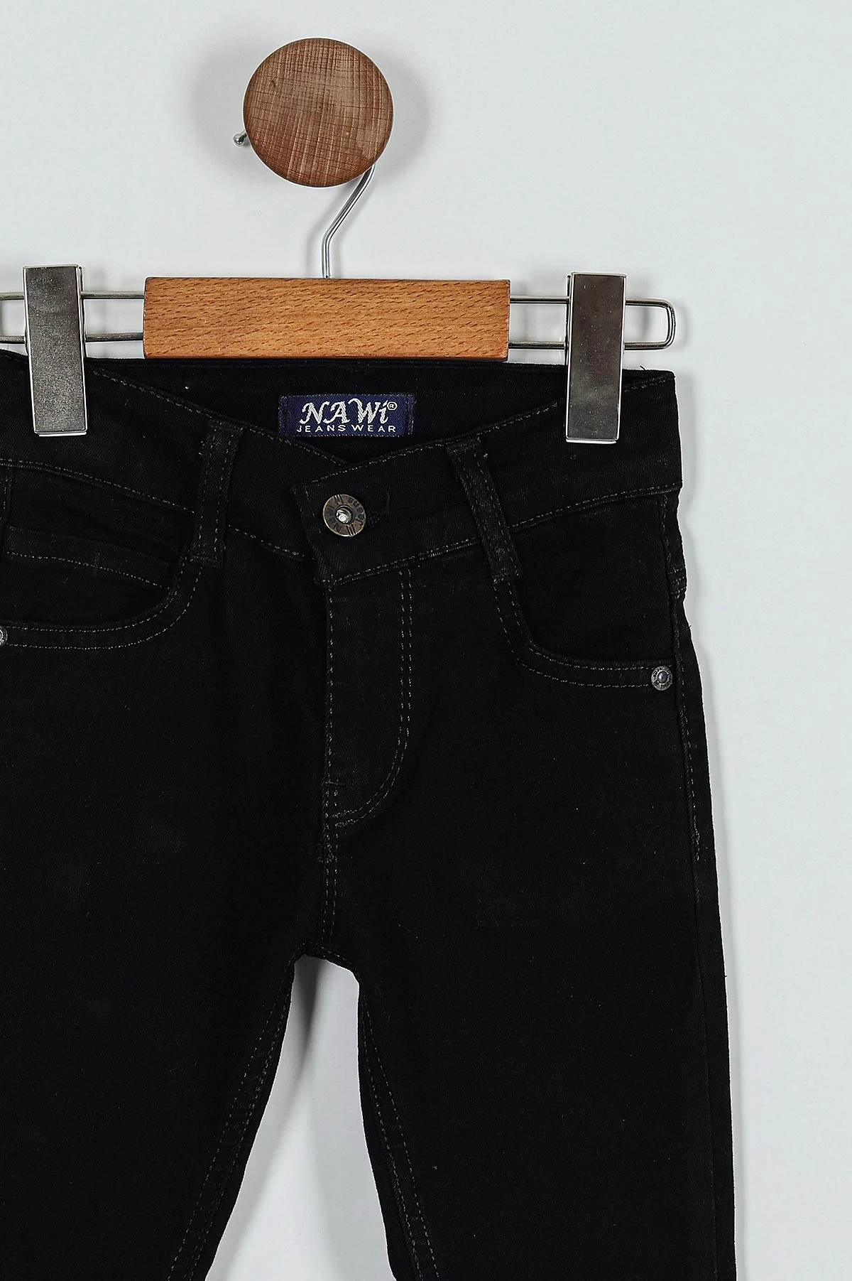 Siyah (8-12 Yaş) Erkek Çocuk Kot Pantolon 252357