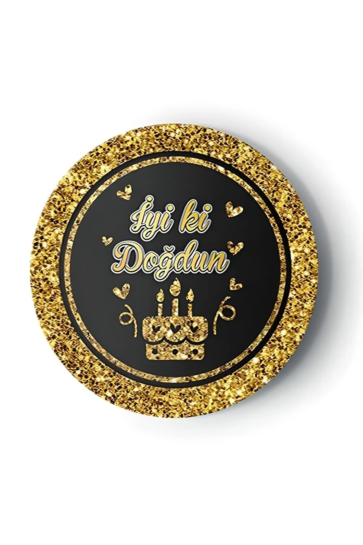 8'li İyi ki Doğdun Karton Tabak 301041