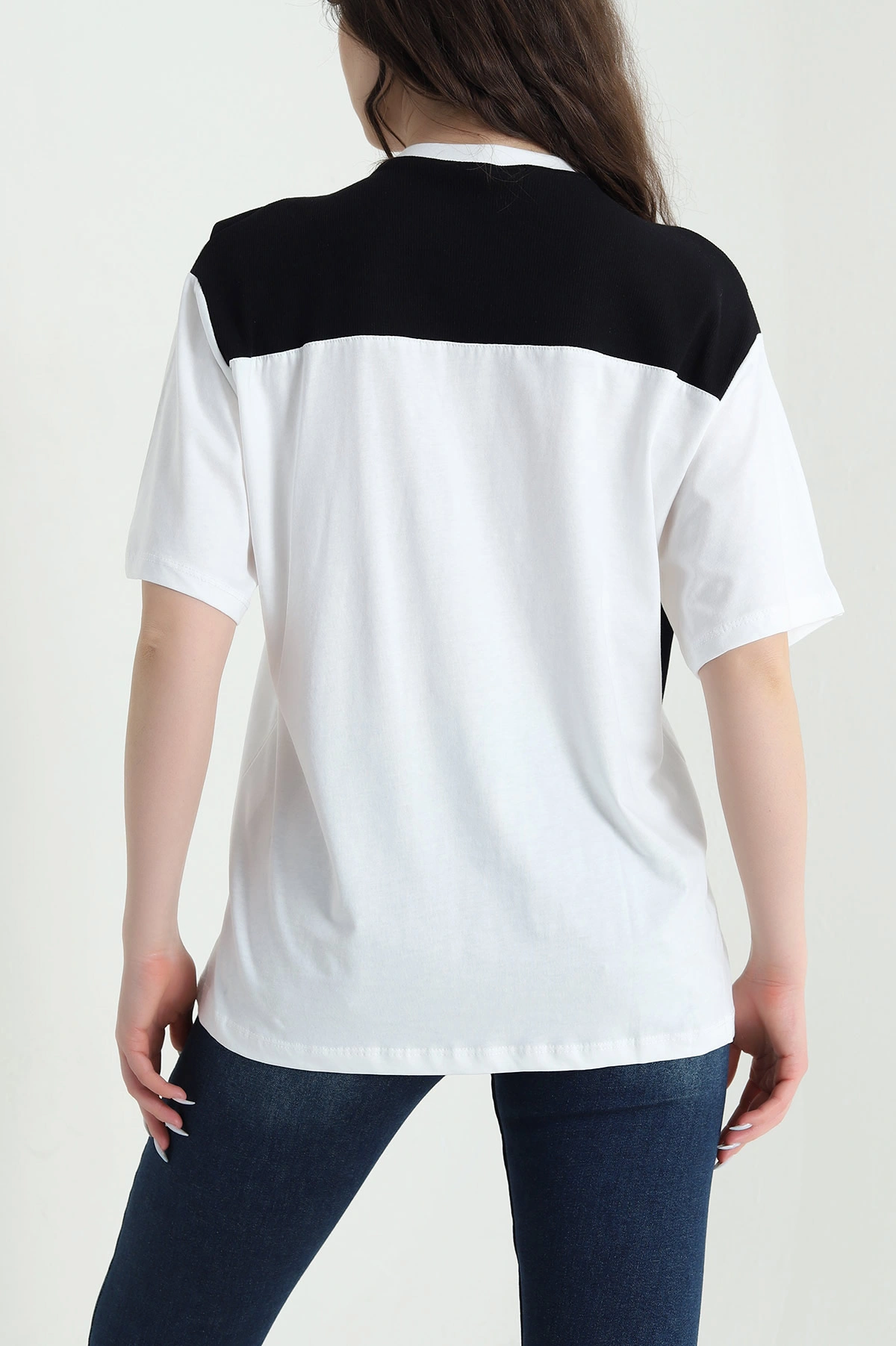 Siyah Atkı Detay Süprem Kadın Bluz 447250