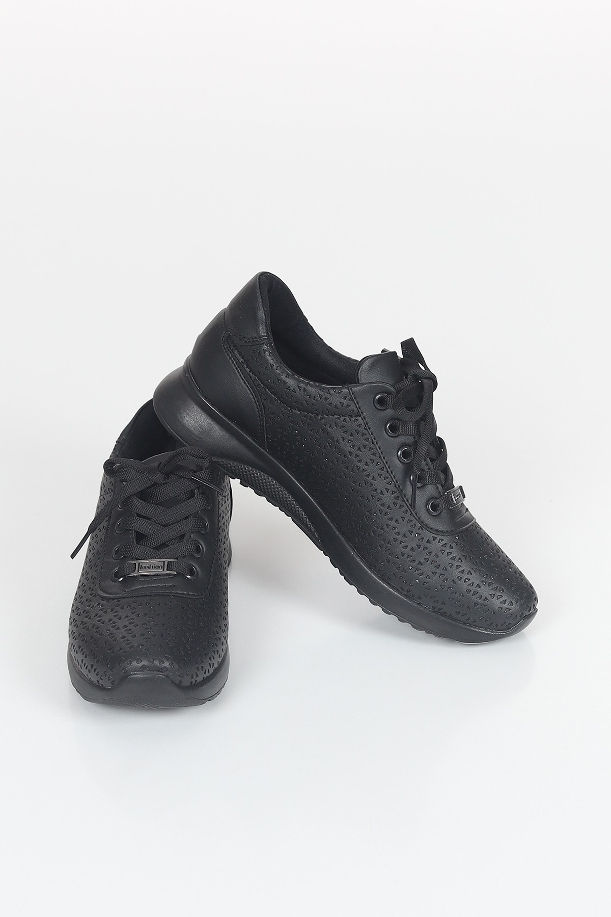 Siyah Bağcıklı Spor Ayakkabı 116294