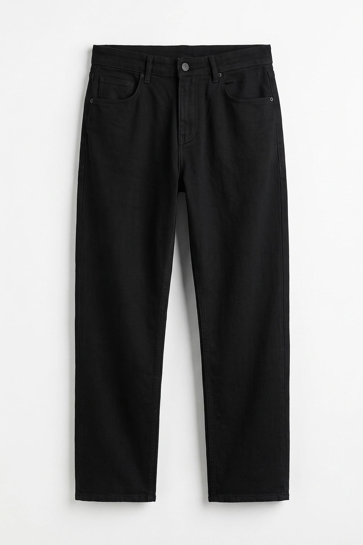 Siyah Baggy Yeni Sezon Cep Detay Erkek Kot Pantolon 497231