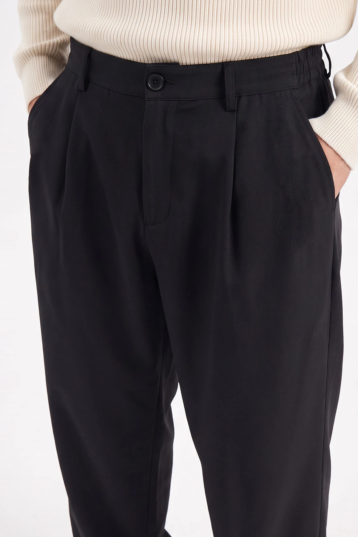 Siyah Baggy Yeni Sezon Erkek Pantolon 493189