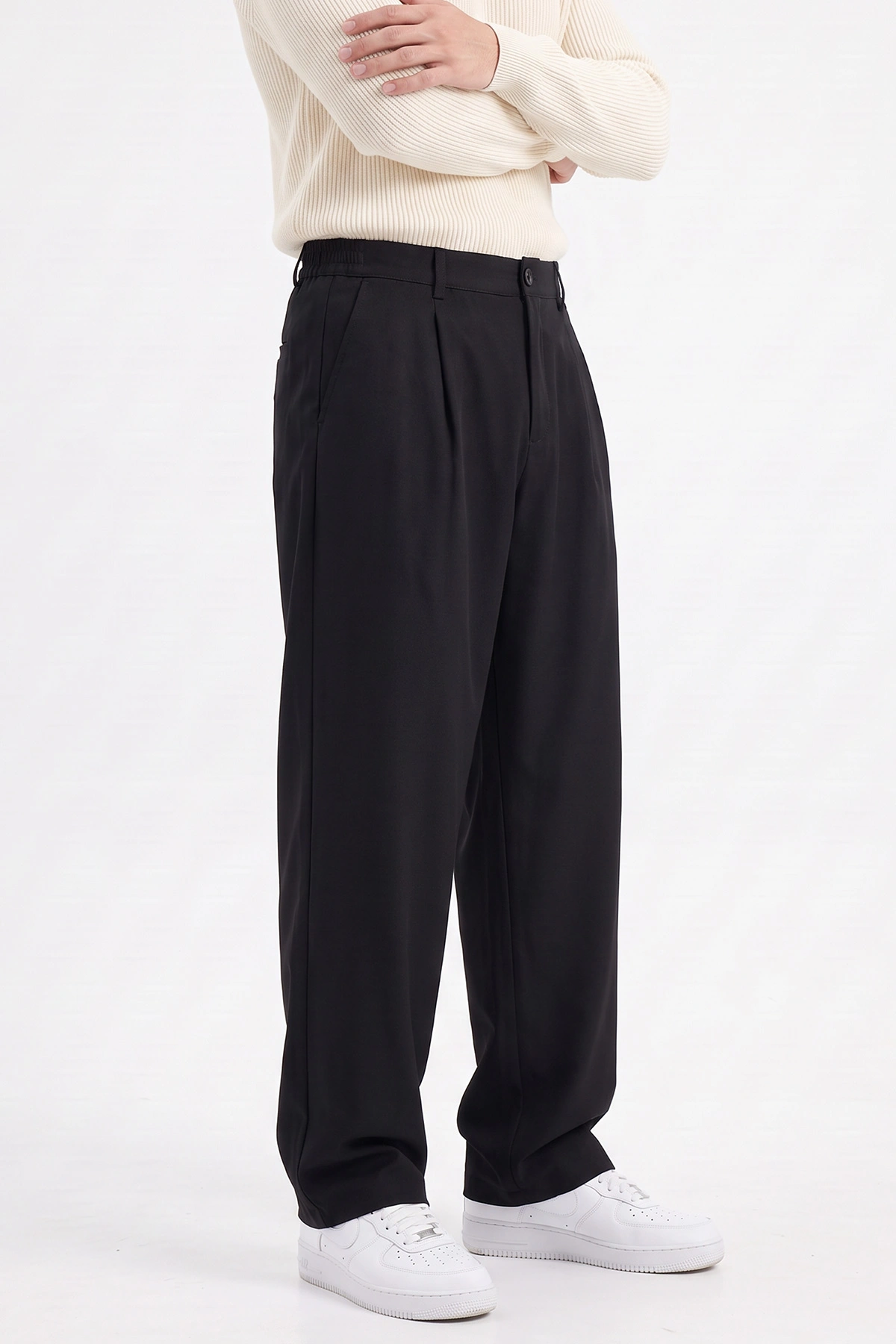 Siyah Baggy Yeni Sezon Erkek Pantolon 493189