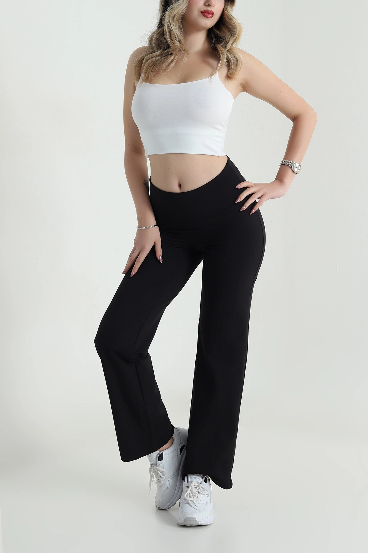 Siyah Belize Kadın Tayt Pantolon 479450