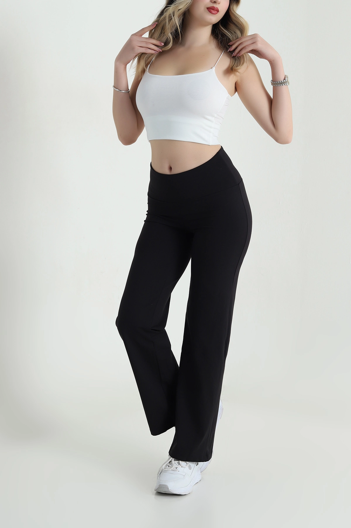 Siyah Belize Kadın Tayt Pantolon 479450