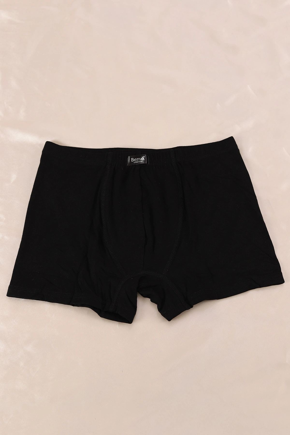 Siyah Berrak Bambu Likralı Erkek Boxer 370645