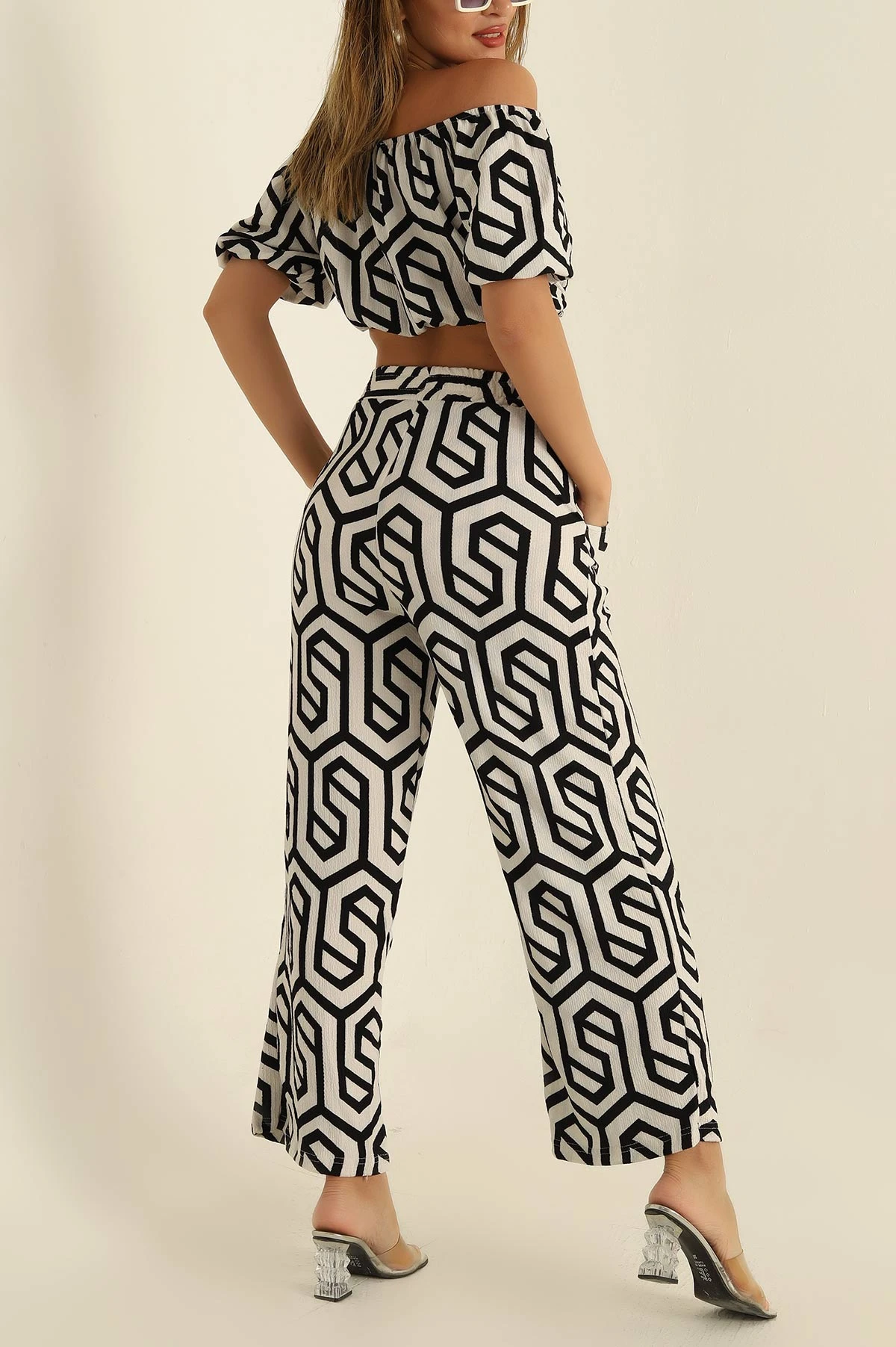 Siyah Bluz Pantolon İkili Takım 254861
