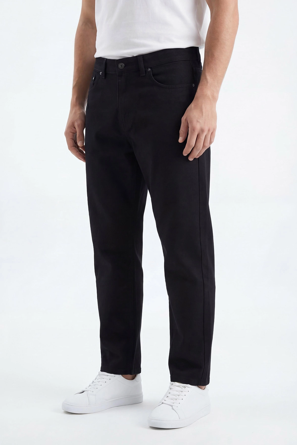 Siyah Boyfriend Erkek Kot Pantolon 430760