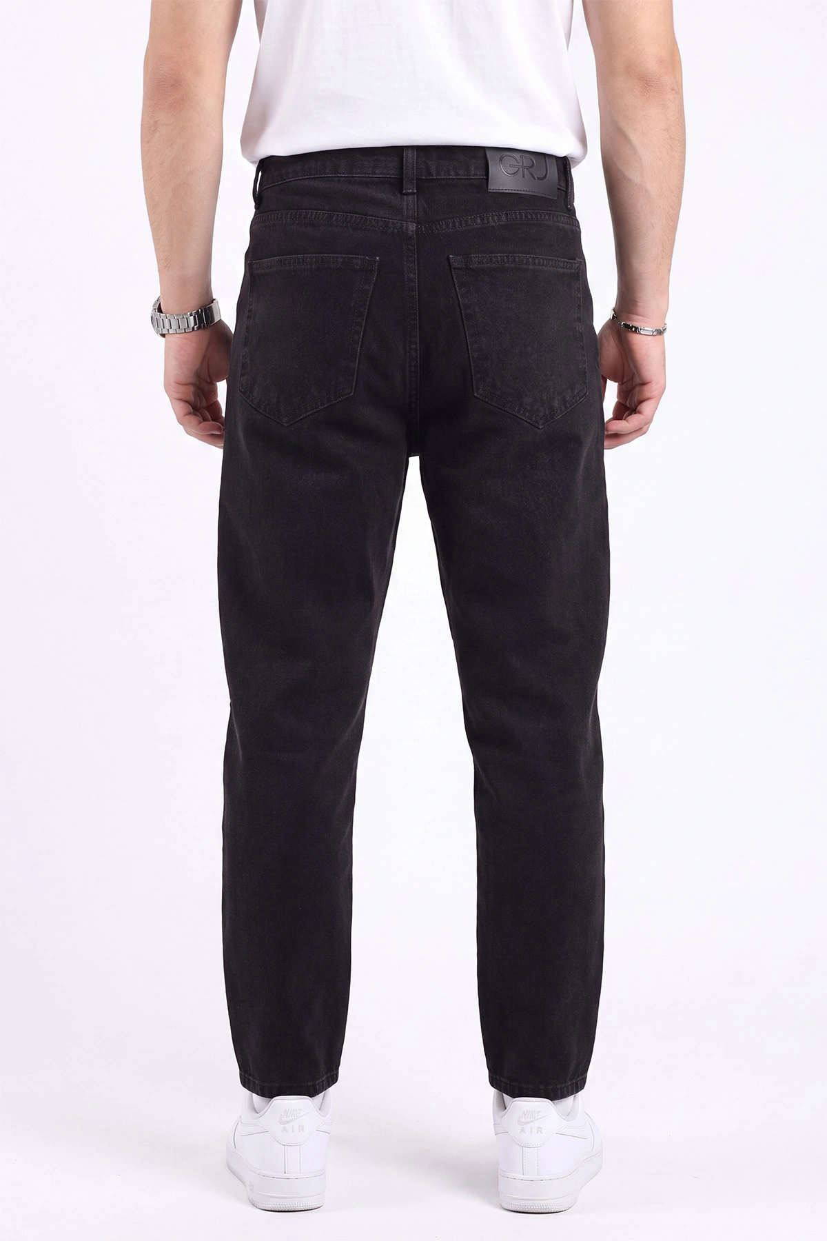 Siyah Boyfriend Erkek Kot Pantolon 472167