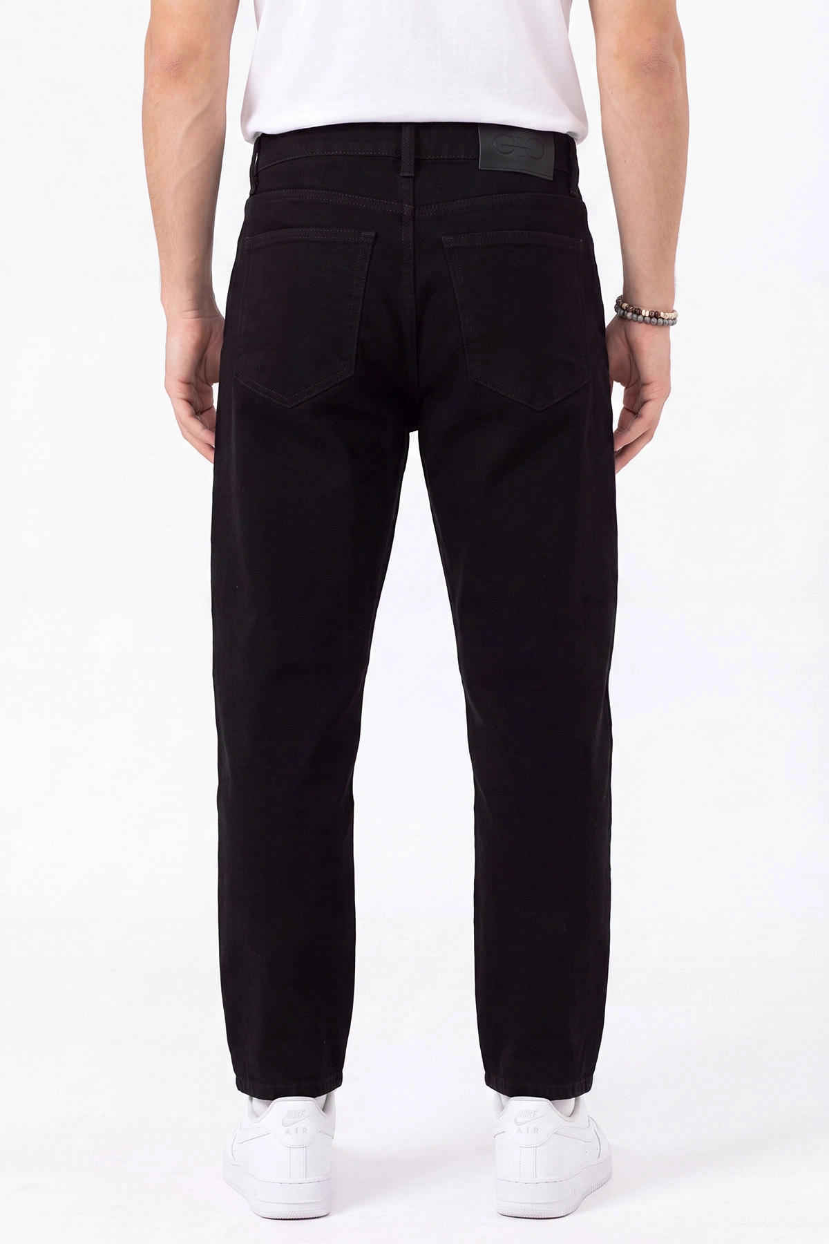 Siyah Boyfriend Erkek Kot Pantolon 472175