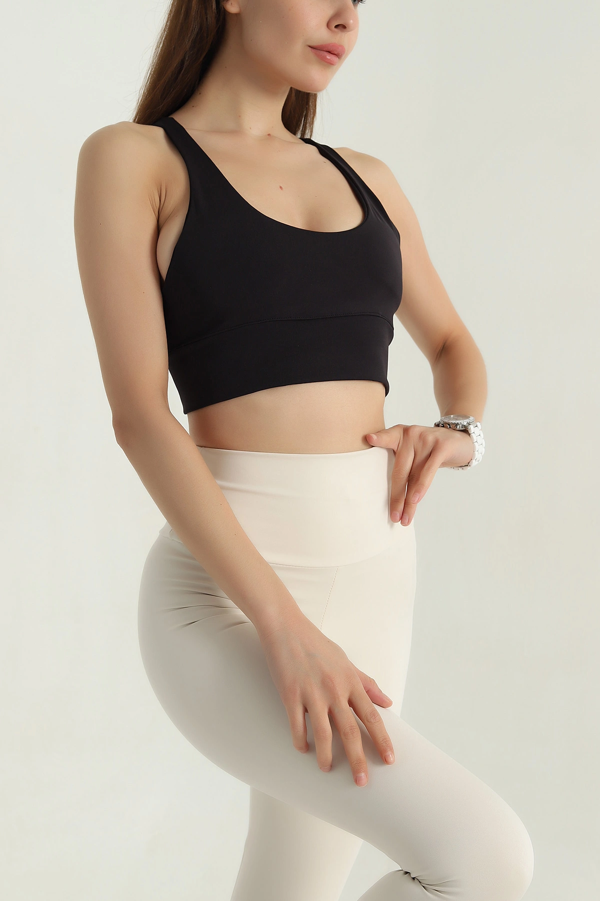 Siyah Caplı Scuba Kadın Büstiyer 383074