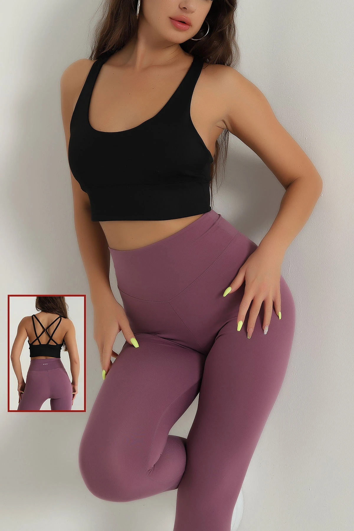 Siyah Destekli Askılı Kadın Büstiyer 391355