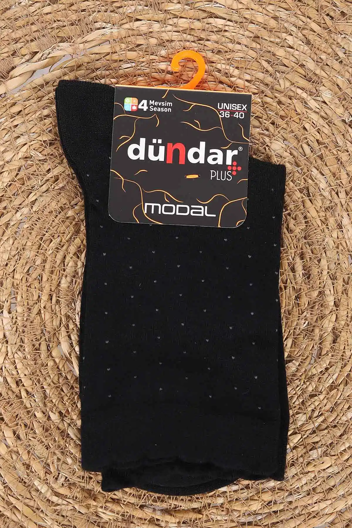 Siyah Dört Mevsim Kadın Modal Çorap (36-40) 477088