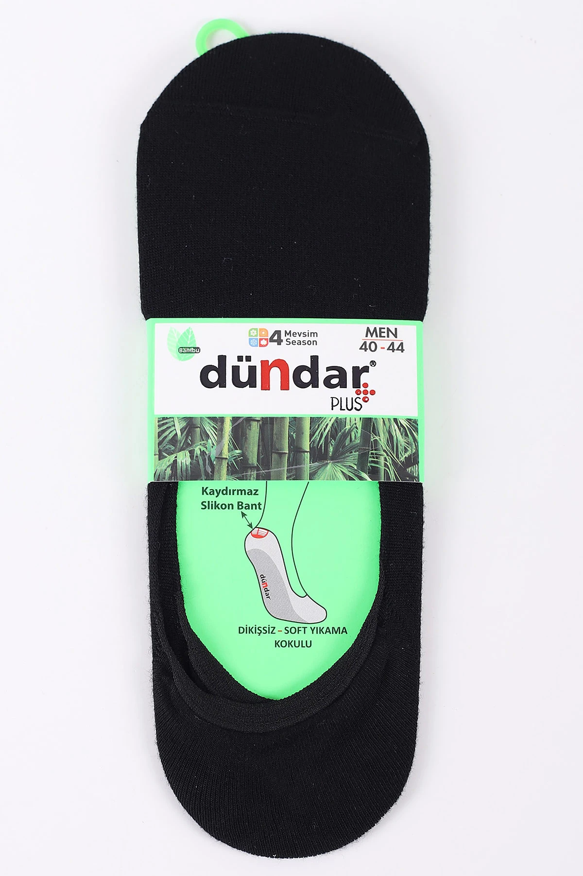 Siyah Erkek Bambu Babet Çorap (40-44) 422676