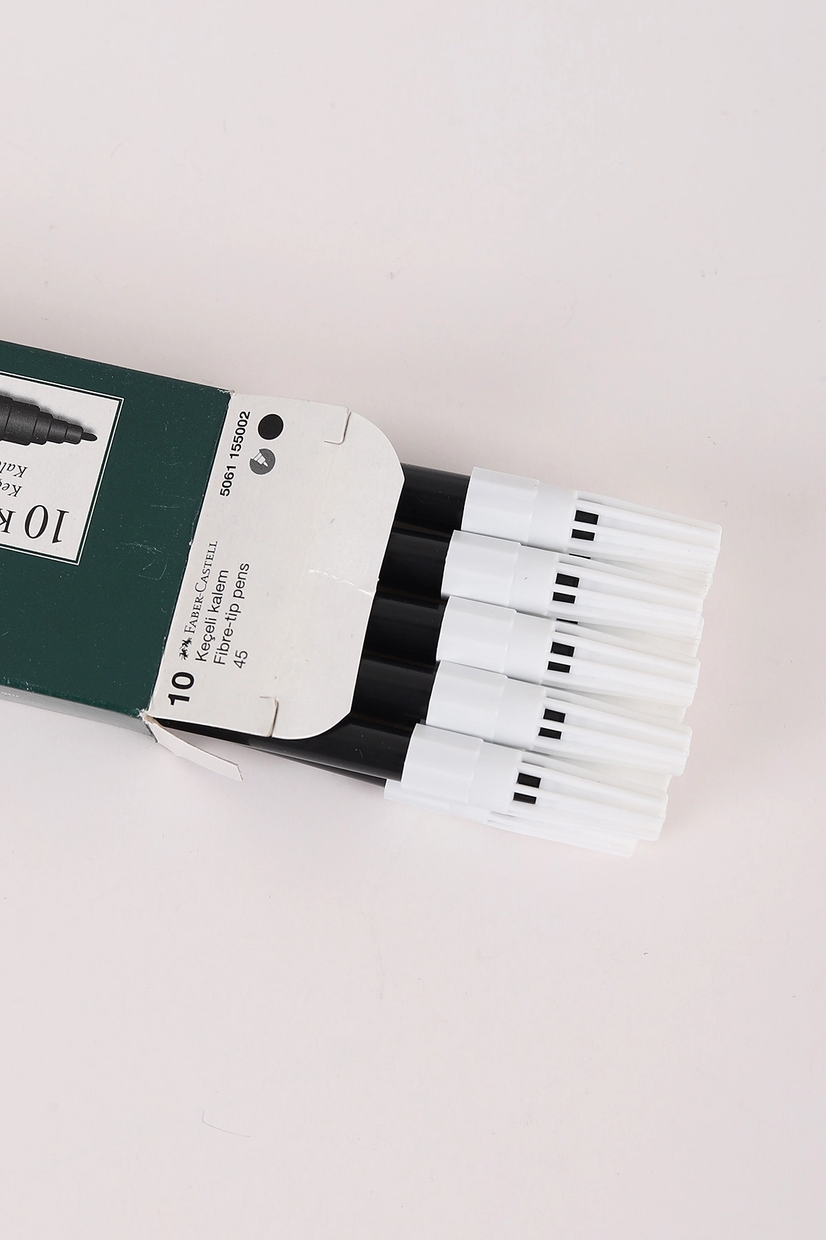 Siyah Faber Castell Keçeli Kalem 10'lu 456952